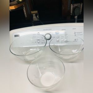 3 PRINCESS HOUSE CRYSTAL HERITAGE BOWLS SMALL MEDIUM LARGE BRAND NEW SET OF 3